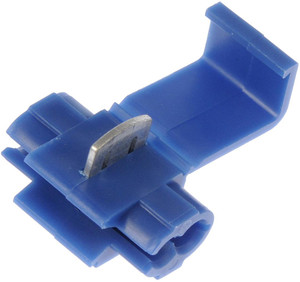 Dorman Quick Splice Terminal | Reliable Wire End for 18-14 Gauge | 7-Pack Blue Terminals Dorman Quick Splice Terminal | Reliable Wire End for 18-14 Gauge | 7-Pack Blue Terminals