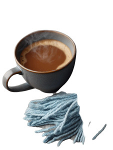 Cozy Coffee Cup V3 Vinyl Car Decal Sticker – Waterproof & UV-Resistant 8"