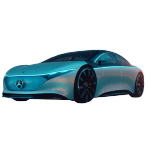 Dreamy Space Mercedes Vinyl Car Decal Sticker – Waterproof & UV-Resistant 8"