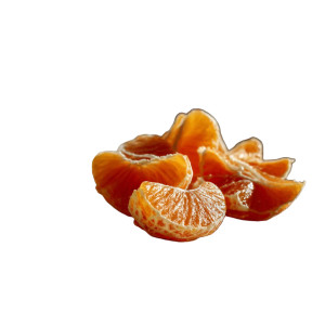 Ultra Realistic Tangerine Vinyl Car Decal Sticker – Waterproof & UV-Resistant 8"