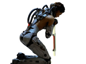 Cyborg Operative Vinyl Car Decal Sticker – Waterproof & UV-Resistant 8"