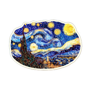 Starry Night Sticker Vinyl Car Decal Sticker – Waterproof & UV-Resistant 8" Starry Night Sticker Vinyl Car Decal Sticker – Waterproof & UV-Resistant 8"