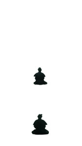 Meditating Samurai V5 Vinyl Car Decal Sticker – Waterproof & UV-Resistant 8"