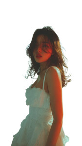 Ethereal Beauty Vinyl Car Decal Sticker – Waterproof & UV-Resistant 8"