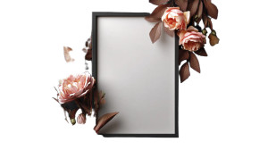 Photo Frame Vinyl Car Decal Sticker – Waterproof & UV-Resistant 8"