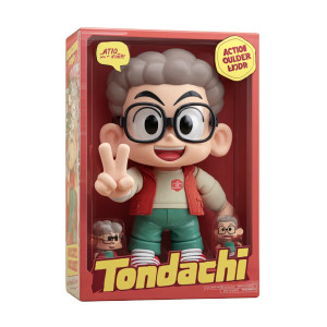 Tonidachi Action Figure Vinyl Car Decal Sticker – Waterproof & UV-Resistant 8"