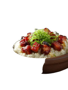 Pork Belly Clay Pot Vinyl Car Decal Sticker – Waterproof & UV-Resistant 8"