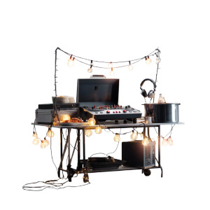 Dj Setup Grill Vinyl Car Decal Sticker – Waterproof & UV-Resistant 8"