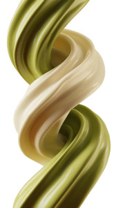 Creamy Sauces Swirl Vinyl Car Decal Sticker – Waterproof & UV-Resistant 8"