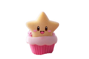 Kawaii Star Hugging Cupcake Vinyl Car Decal Sticker – Waterproof & UV-Resistant 8" Kawaii Star Hugging Cupcake Vinyl Car Decal Sticker – Waterproof & UV-Resistant 8"