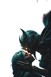 Forbidden Love Vinyl Car Decal Sticker – Waterproof & UV-Resistant 8"