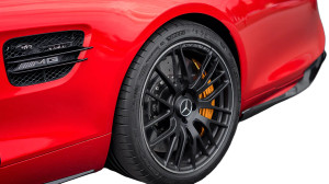 Red Amg Gt Wheels Vinyl Car Decal Sticker – Waterproof & UV-Resistant 8"