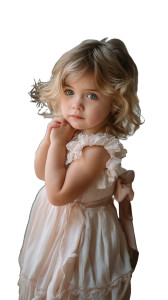 Rococo Baby Portrait Vinyl Car Decal Sticker – Waterproof & UV-Resistant 8"