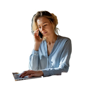 Confident Businesswoman Working Vinyl Car Decal Sticker – Waterproof & UV-Resistant 8" Confident Businesswoman Working Vinyl Car Decal Sticker – Waterproof & UV-Resistant 8"