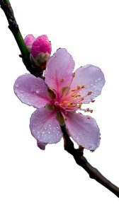 Blooming Peach Blossom Vinyl Car Decal Sticker – Waterproof & UV-Resistant 8" Blooming Peach Blossom Vinyl Car Decal Sticker – Waterproof & UV-Resistant 8"