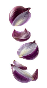 Purple Onion Slices Vinyl Car Decal Sticker – Waterproof & UV-Resistant 8"