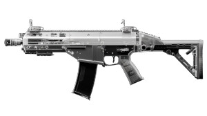 Futuristic Assault Rifle Vinyl Car Decal Sticker – Waterproof & UV-Resistant 8" Futuristic Assault Rifle Vinyl Car Decal Sticker – Waterproof & UV-Resistant 8"
