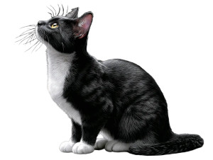 Cat V64 Vinyl Car Decal Sticker – Waterproof & UV-Resistant 8" Cat V64 Vinyl Car Decal Sticker – Waterproof & UV-Resistant 8"