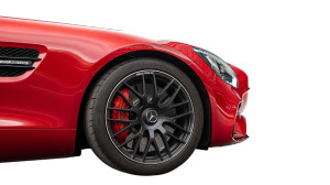 Mercedes Amg Wheels Vinyl Car Decal Sticker – Waterproof & UV-Resistant 8"