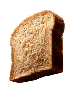 Isolated Bread Slice Vinyl Car Decal Sticker – Waterproof & UV-Resistant 8"