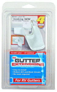 Prevent black streaks | Extend RV gutters | USA made Camco Drip Rail Gutter Spout Prevent black streaks | Extend RV gutters | USA made Camco Drip Rail Gutter Spout