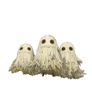 Mysterious Youkai Vinyl Car Decal Sticker – Waterproof & UV-Resistant 8"