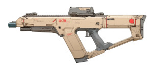 Futuristic Assault Rifle V2 Vinyl Car Decal Sticker – Waterproof & UV-Resistant 8" Futuristic Assault Rifle V2 Vinyl Car Decal Sticker – Waterproof & UV-Resistant 8"