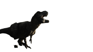 T-Rex Roaring Vinyl Car Decal Sticker – Waterproof & UV-Resistant 8"