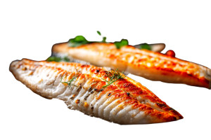 Sizzling Fish Fillets Vinyl Car Decal Sticker – Waterproof & UV-Resistant 8"