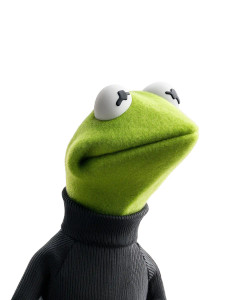 Kermit Vogue Cover V3 Vinyl Car Decal Sticker – Waterproof & UV-Resistant 8"