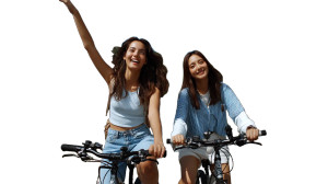 Joyful Bicycle Ride Vinyl Car Decal Sticker – Waterproof & UV-Resistant 8" Joyful Bicycle Ride Vinyl Car Decal Sticker – Waterproof & UV-Resistant 8"