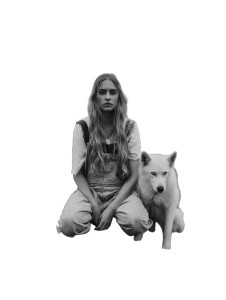 Gothic Elegance Model Vinyl Car Decal Sticker – Waterproof & UV-Resistant 8"