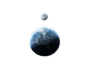 Earth And Moon Vinyl Car Decal Sticker – Waterproof & UV-Resistant 8" Earth And Moon Vinyl Car Decal Sticker – Waterproof & UV-Resistant 8"