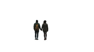 Modern Couple Walking Vinyl Car Decal Sticker – Waterproof & UV-Resistant 8" Modern Couple Walking Vinyl Car Decal Sticker – Waterproof & UV-Resistant 8"