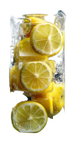 Lemon Ice Cube V2 Vinyl Car Decal Sticker – Waterproof & UV-Resistant 8"
