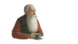 Vintage Coffee Enjoyment Vinyl Car Decal Sticker – Waterproof & UV-Resistant 8"