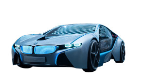 Futuristic Bmw Concept V2 Vinyl Car Decal Sticker – Waterproof & UV-Resistant 8"