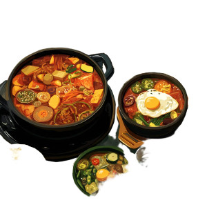 Food Vinyl Car Decal Sticker – Waterproof & UV-Resistant 8"