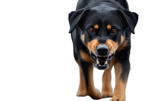 Aggressive Dog Growling Vinyl Car Decal Sticker – Waterproof & UV-Resistant 8"