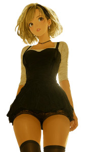 Kawaii Maid Girl Vinyl Car Decal Sticker – Waterproof & UV-Resistant 8" Kawaii Maid Girl Vinyl Car Decal Sticker – Waterproof & UV-Resistant 8"