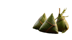 Vibrant Zongzi Close-Up Vinyl Car Decal Sticker – Waterproof & UV-Resistant 8"