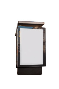 Blank Poster Ad Vinyl Car Decal Sticker – Waterproof & UV-Resistant 8"