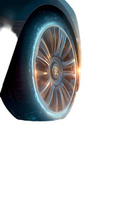 Luxury Car Wheel Vinyl Car Decal Sticker – Waterproof & UV-Resistant 8"