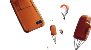 Smartphone Parachutes Stadium Vinyl Car Decal Sticker – Waterproof & UV-Resistant 8"