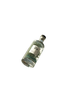 Floating Gin Bottle Vinyl Car Decal Sticker – Waterproof & UV-Resistant 8"