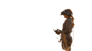 Drone Technician Portrait Vinyl Car Decal Sticker – Waterproof & UV-Resistant 8"