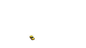 Yellow Sports Car V3 Vinyl Car Decal Sticker – Waterproof & UV-Resistant 8"