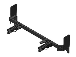 Invisible Demco RV Baseplate 2018-19 Chevrolet Equinox | Easy Hook-Up, Secure Attachment | Black Steel