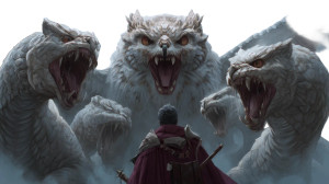 Owlbear Hydra Roaring Vinyl Car Decal Sticker – Waterproof & UV-Resistant 8"