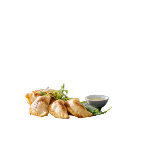 Gourmet Fried Pies Vinyl Car Decal Sticker – Waterproof & UV-Resistant 8"